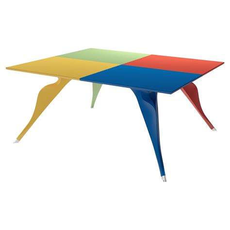 Alessandro Mendini Limited Zabro Chair Table For Zanotta Italy For Sale At 1stdibs