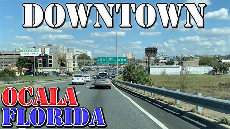 Ocala Florida 4k Downtown Drive Youtube