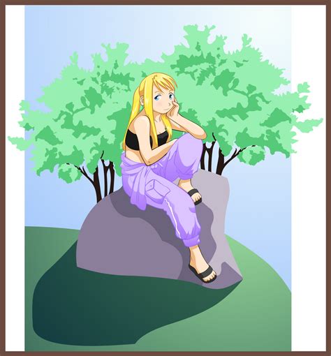 Winry Rockbell By Ironcid On Deviantart