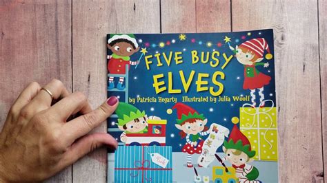 Five Busy Elves Christmas Book Youtube
