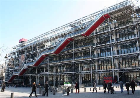 Le Centre Pompidou Le Plat Du Jour