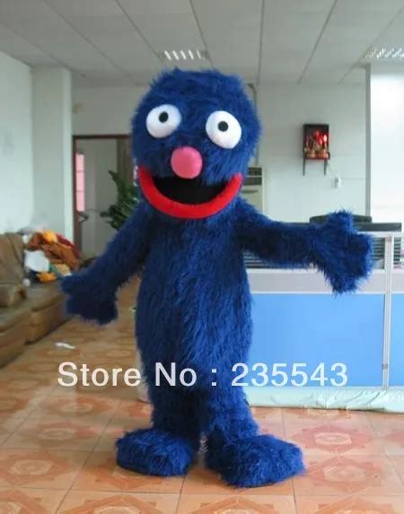 Sesame Street Grover Mascot Costume For Adults In Anime Costumes From Novelty And Special Use On