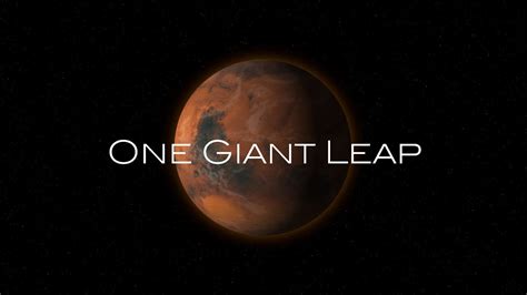 One Giant Leap The One Way Journey To Mars Youtube