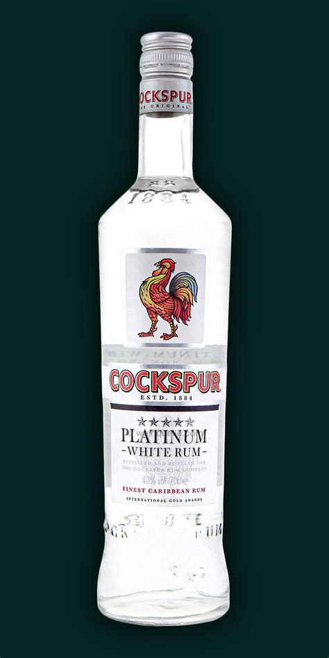 cockspur platinum white rum weinquelle lühmann