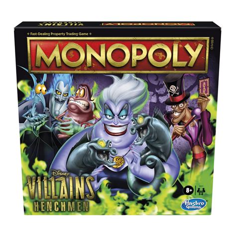 Buy Hasbro Gaming Monopoly Disney Villains Henchmen Edition Board Game