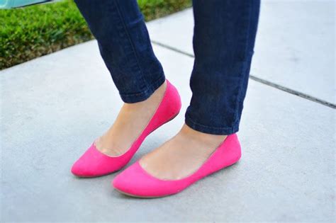 polka dots and purses cotton candy hot pink ballet flats hot pink flats ballerina shoes flats