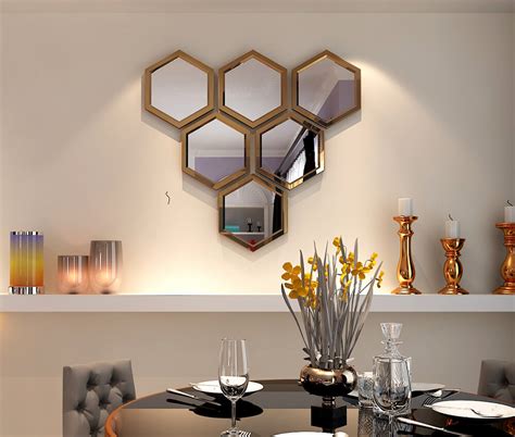 Hexagon Mirror Designs