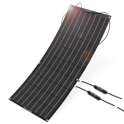 ALLPOWERS 100W 18V 12V Flexibles Solarpanel Amazon De Elektronik