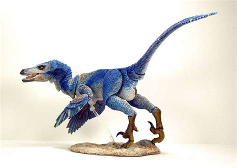 Velociraptor Osmolskae Blue Kickstarter 16 Raptor Neca Mesozoic Beast