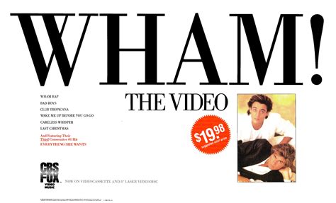 Wham Enjoy What You Do Wham The Video