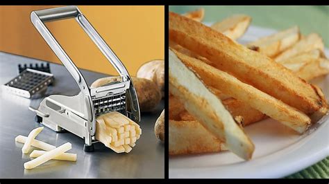 French Fry Potato Cutter Reviews Youtube