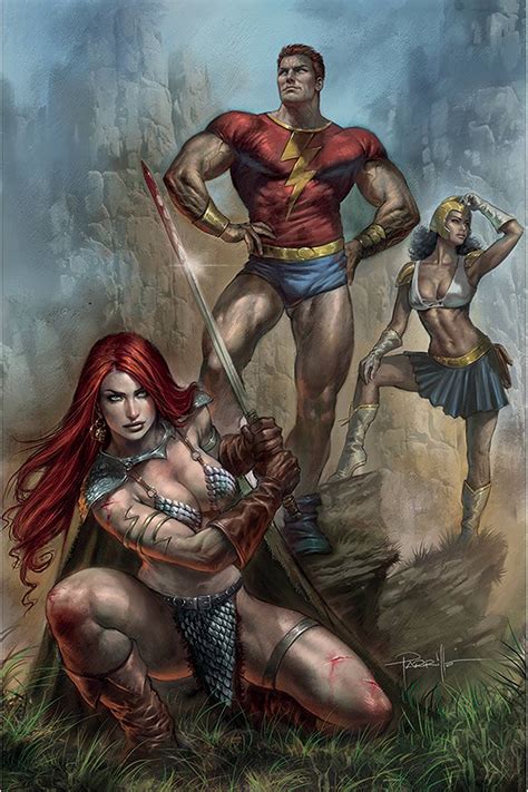 Брюс уиллис, джон малкович, морган фриман и др. NOV200677 - RED SONJA THE SUPERPOWERS #1 PARRILLO LTD ...