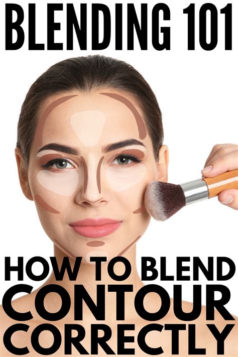 Blending 101 How To Blend Contour Correctly For A Sculpted Face Contour Makeup Tutorial