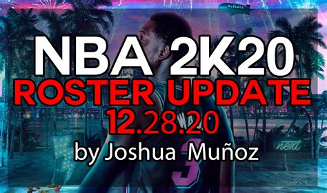 Nba 2k20 Roster Update With Rookies And Latest Transactions 122820 By
