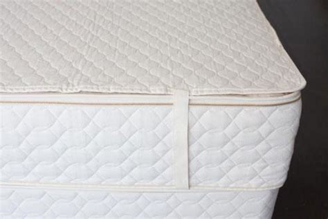 Certified organic cotton & wool mattress pad twin full king queen sleep & beyond. Savvy Rest Certified Organic Cotton Quilted Mattress Pad ...
