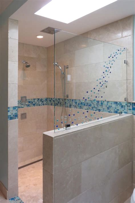 half wall shower glass styles pros and cons glass genius