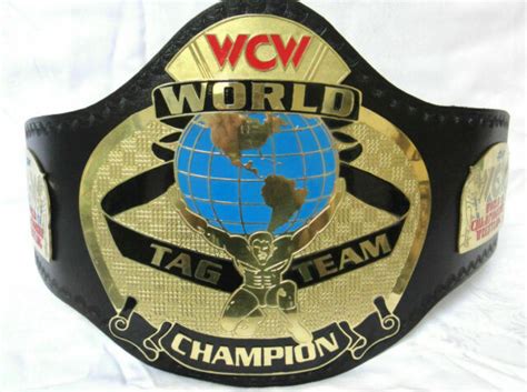 Wcw World Tag Team Wrestling Championship Belt Ebay