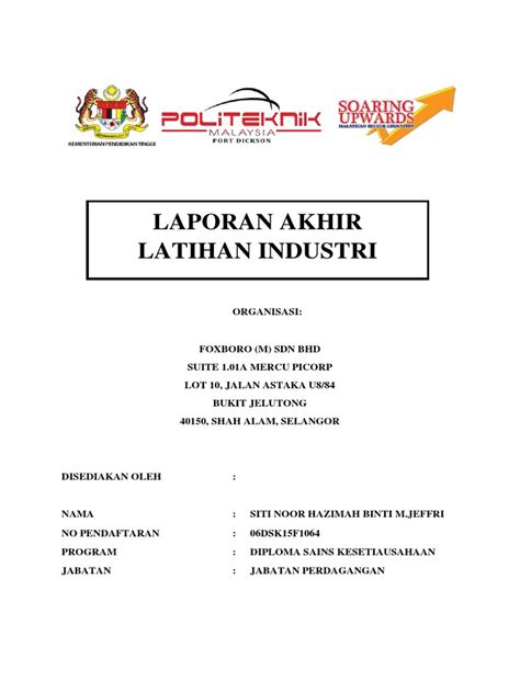 Maybe you would like to learn more about one of these? Laporan Akhir Latihan Industri DSK