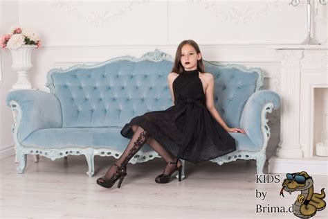Brima Model Black Dress