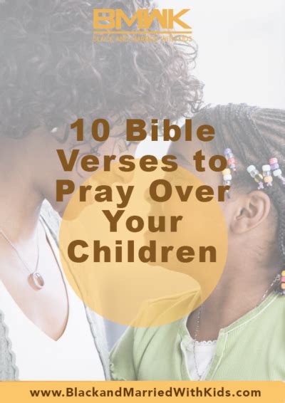 10 Bible Verses To Pray Over Your Children