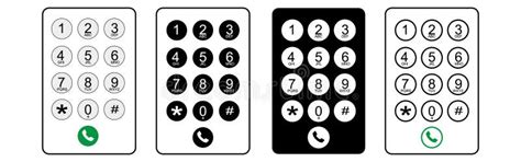 Smartphone User Keypad With Numbers And Letters For Phone Keypad On