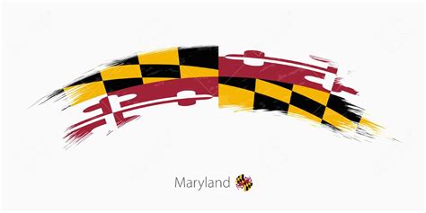 Maryland State Flag Vector At Getdrawings Free Download