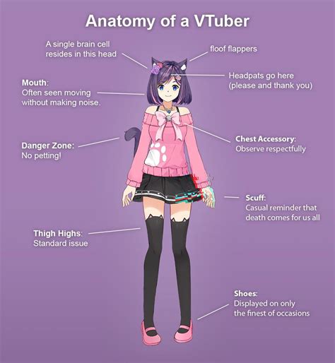 Anatomy Of A Vtuber R VirtualYoutubers