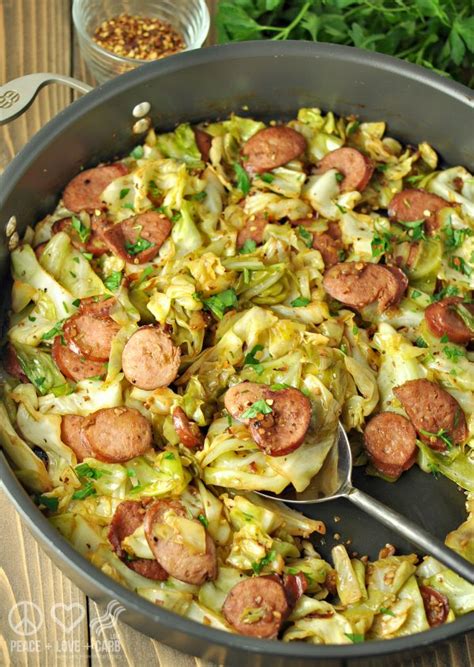 I wouldn't even smell it. LOW CARB FRIED CABBAGE WITH KIELBASA RECIPE - Yummy Recipe ...