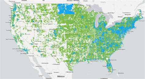 Here Is A Map Showing Areas Of The Us Served By A Single Isp 1679x940