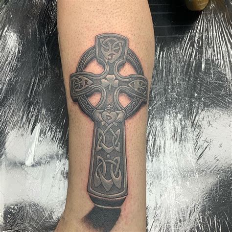 Celtic Cross Tattoos For Men On Arm
