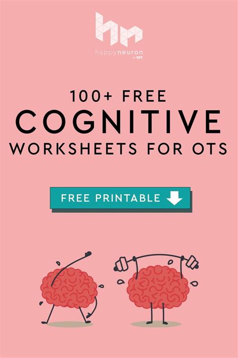 Free Cognitive Worksheets Happyneuronpro Worksheets Occupational