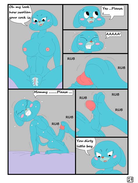 Rule 34 Anthro Bed Breasts Cartoon Network Comic Duo English Text