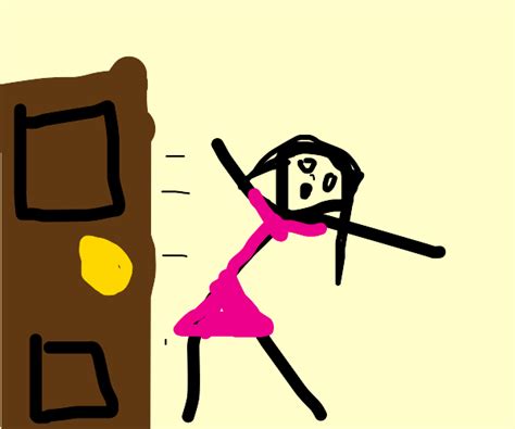 Killer Queen Has Already Touched The Doorknob Drawception