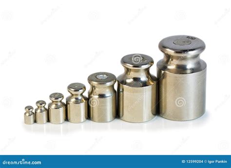Steel Weights Stock Photo Image Of Weight Heavy Measuring 12599204