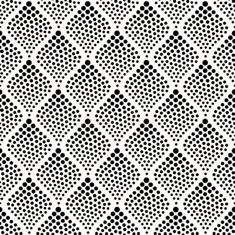 Seamless Dots Texture Geometric Pattern Stock Vector Illustration Of