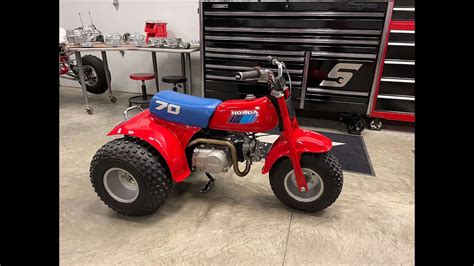 Honda Atc70 Three Wheeler Walk Around Dbc Racing Youtube