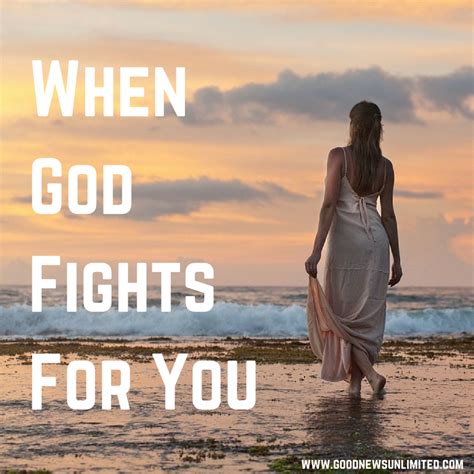 When God Fights For You Good News Unlimited Fight For You Fight