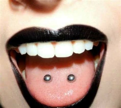 Venom Piercing Double Tongue Piercing Tongue Piercing Tongue Piercing Jewelry