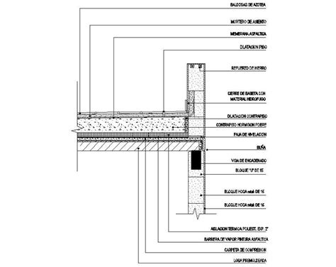 Download Concrete Slab Section Cad Drawing Cadbull