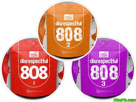 Whole Loops Disrespectful 808 Vol 1 3 Go Audio Official