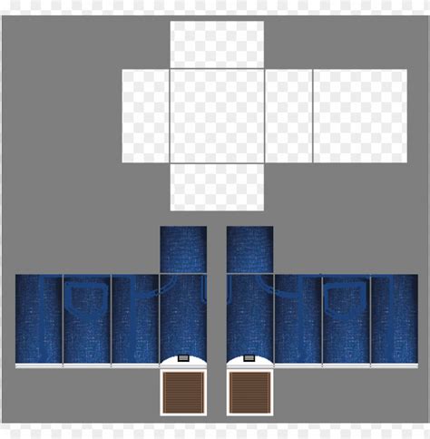 Free Download Hd Png Blue Roblox Pants Template 36679 Awesome Roblox