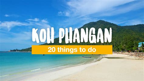 Koh Phangan 20 Things To Do