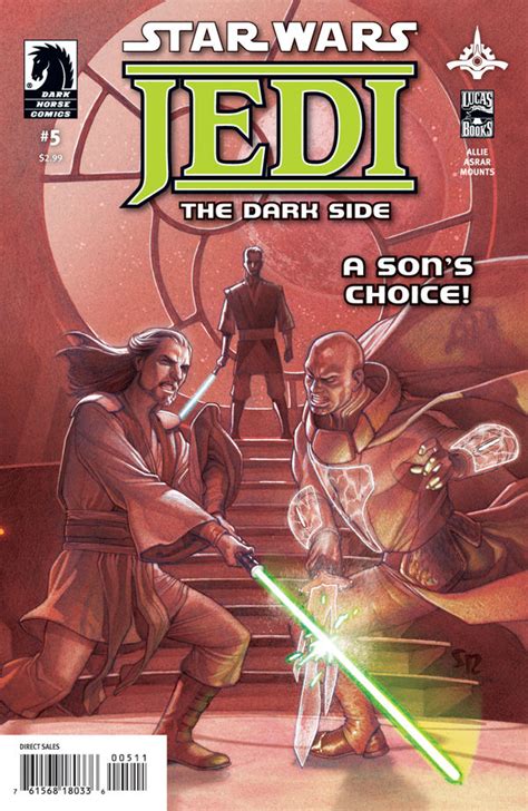The fear of change and the inability to let go. Star Wars: Jedi—The Dark Side #5 :: Profile :: Dark Horse ...