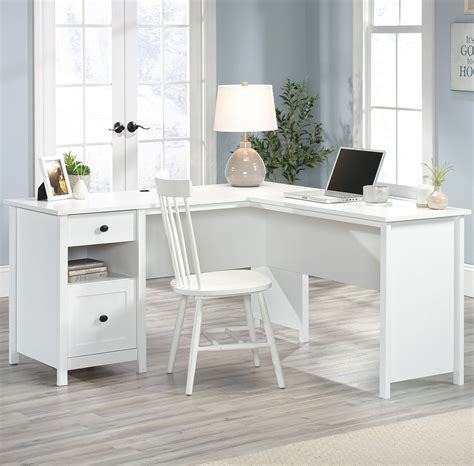 Teknik White Corner Office Desk 5427718 Av4home