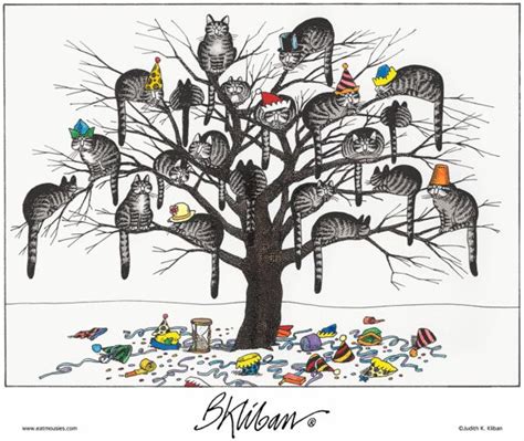 Klibans Cats By B Kliban For January 01 2013 Cat