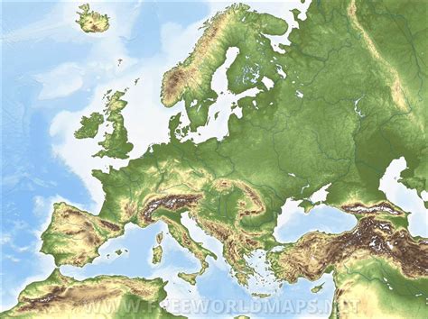 Europakarten Freeworldmaps Net