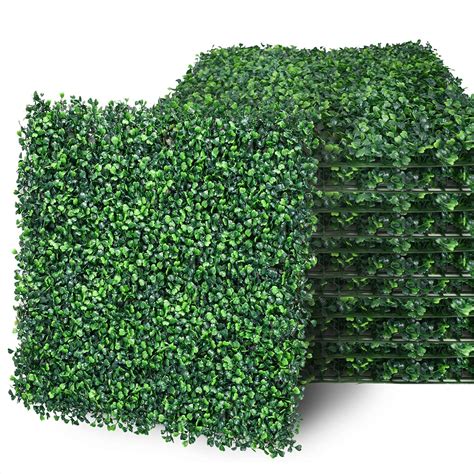 Buy Olyjoy Artificial Boxwood Hedge Wall Panels Grass Wall Panel Wall