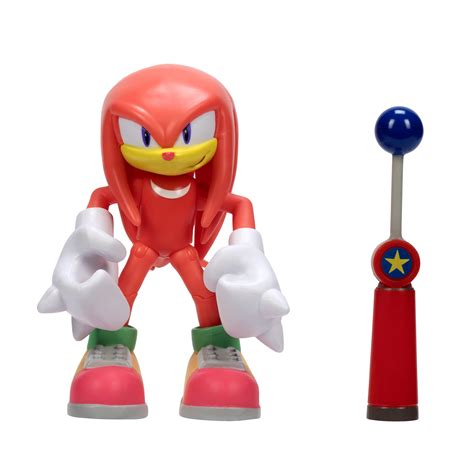 Buy Sonic The Hedgehog 4 Inch Action Figure Modern Knuckles With Blue