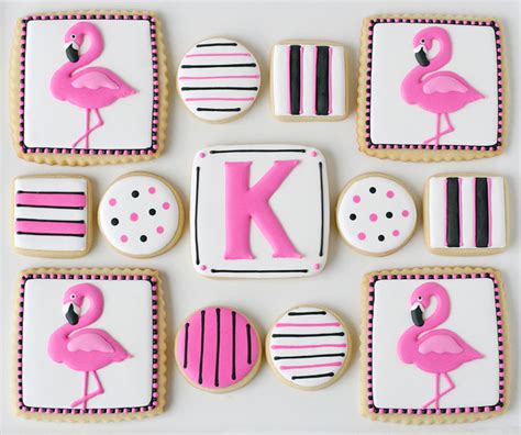 Pink Flamingo Cookies Pink Flamingo Birthday Creative Cookies Pretty Cookies