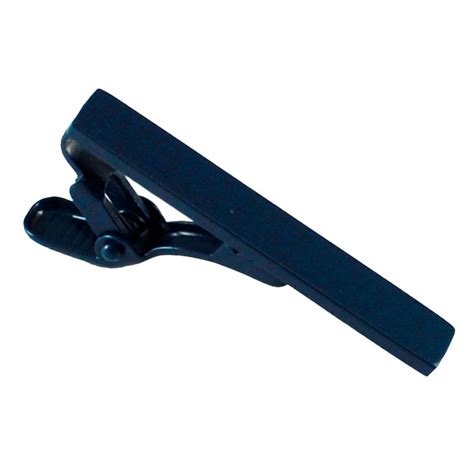 Plain Navy Blue Tie Clip From Ties Planet Uk